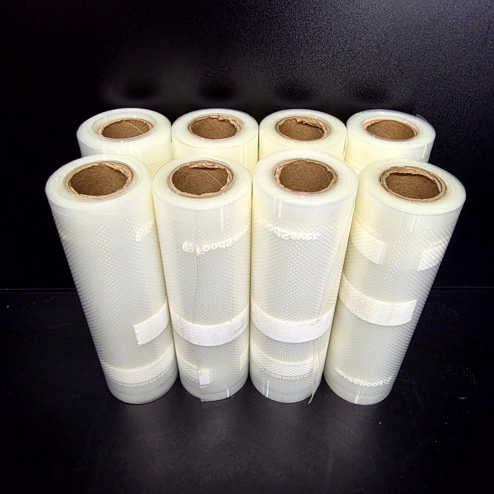 FoodSaver Vacuum Sealer Rolls 8 Pack Clear 6" x 10' Food Preservation Storage